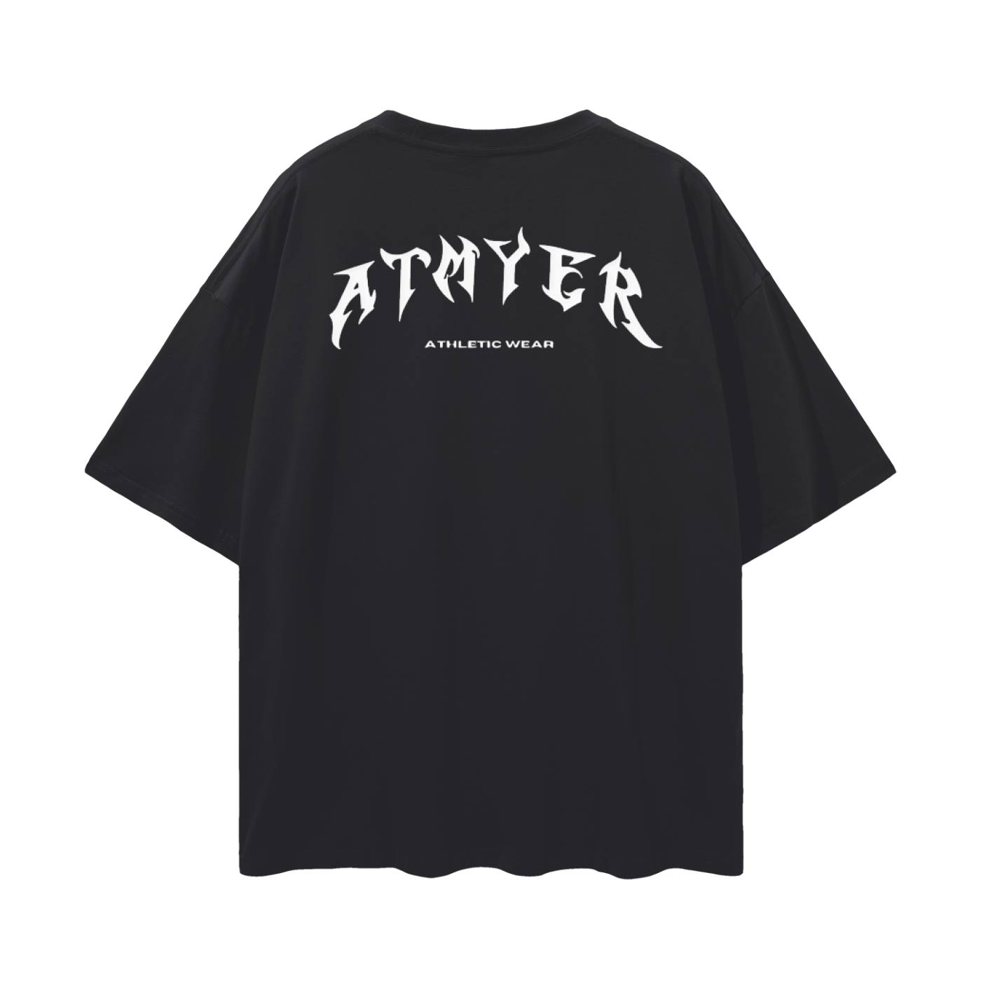 ATMYER Athletic Wear/ Pump Cover Drop Shoulder Tee
