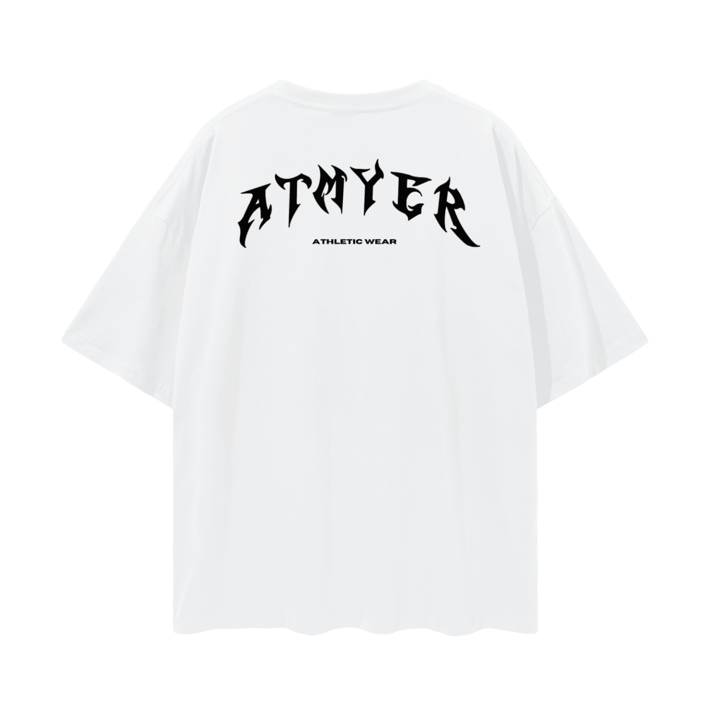 ATMYER Athletic Wear/ Pump Cover Drop Shoulder Tee